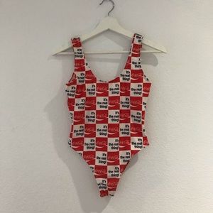 Coca Cola Bodysuit / swimsuit